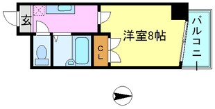 太閤通駅 徒歩5分 9階の物件間取画像